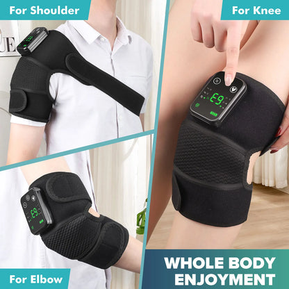 Rechargeable Heated Knee Massager with Vibration