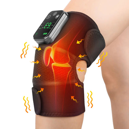 Rechargeable Heated Knee Massager with Vibration